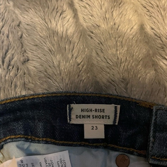 Madewell High-Rise Denim Shorts Size 23 - Picture 11 of 14